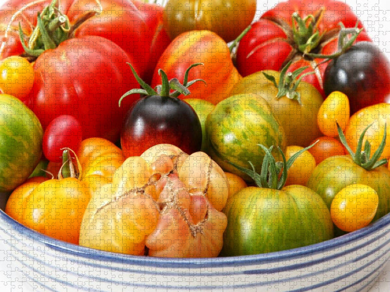 Leckere Bio Tomaten - CALVENDO Foto-Puzzle'