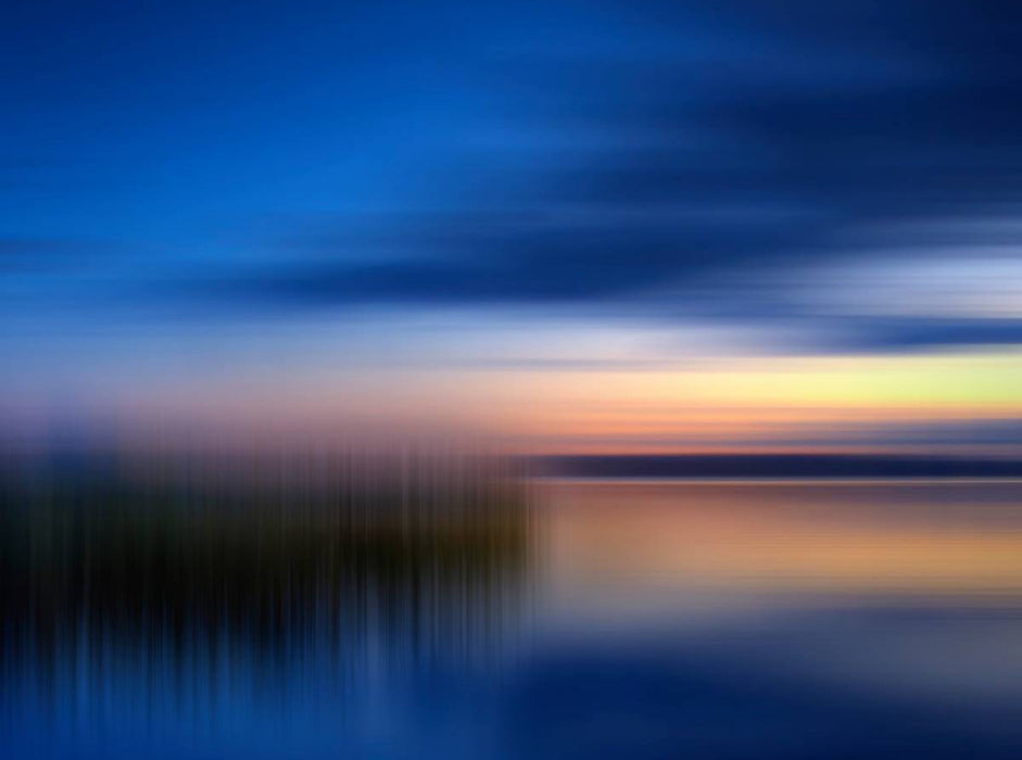 FINNLAND Abstrakte Abendstimmung - CALVENDO Foto-Puzzle'