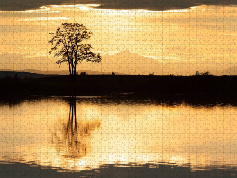 Abendstimmung - CALVENDO Foto-Puzzle'