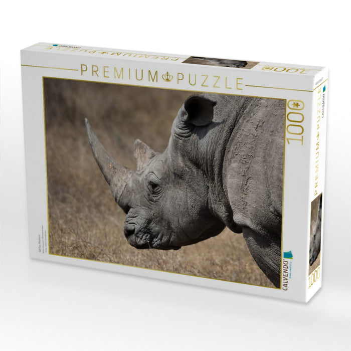 Weißes Nashorn - CALVENDO Foto-Puzzle'