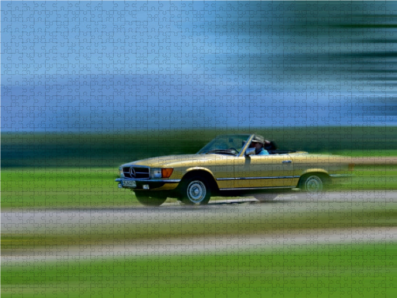 Ein Motiv aus dem Kalender Mercedes SL W107 - Ein Klassiker 1000 Teile Puzzle quer - CALVENDO Foto-Puzzle'