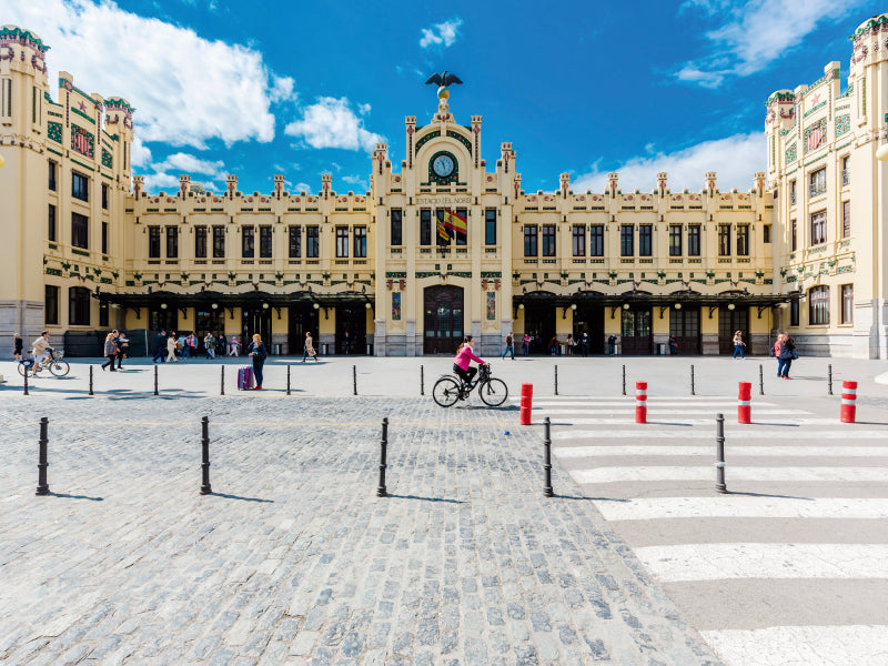 Bahnhof Valencia Norte 1000 Teile Puzzle quer - CALVENDO Foto-Puzzle'
