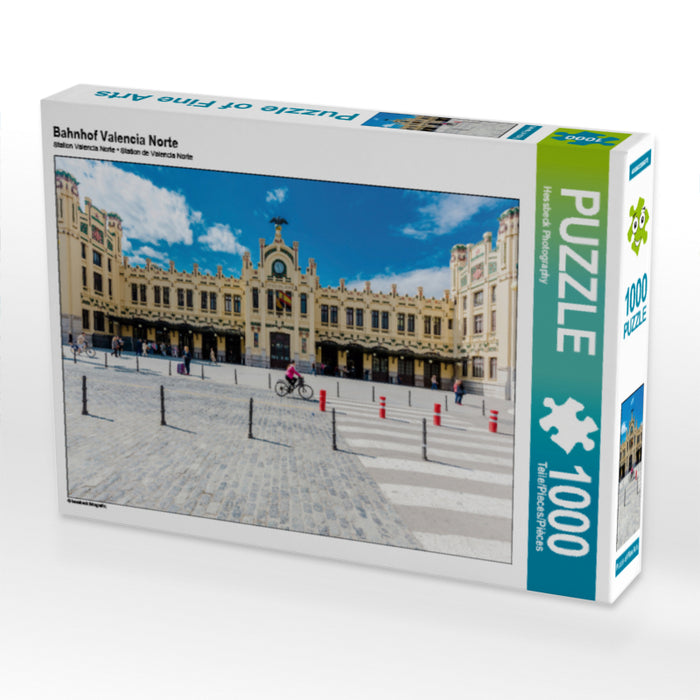Bahnhof Valencia Norte 1000 Teile Puzzle quer - CALVENDO Foto-Puzzle'