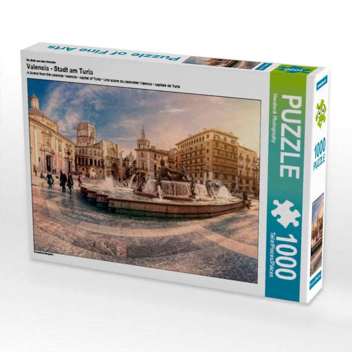 Ein Motiv aus dem Kalender Valencia - Stadt am Turia 1000 Teile Puzzle quer - CALVENDO Foto-Puzzle'