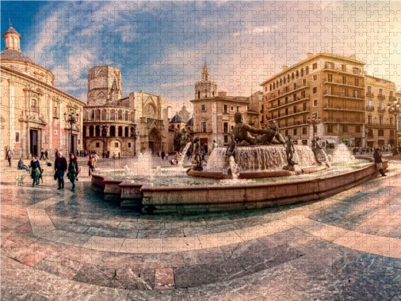 Ein Motiv aus dem Kalender Valencia - Stadt am Turia 1000 Teile Puzzle quer - CALVENDO Foto-Puzzle'