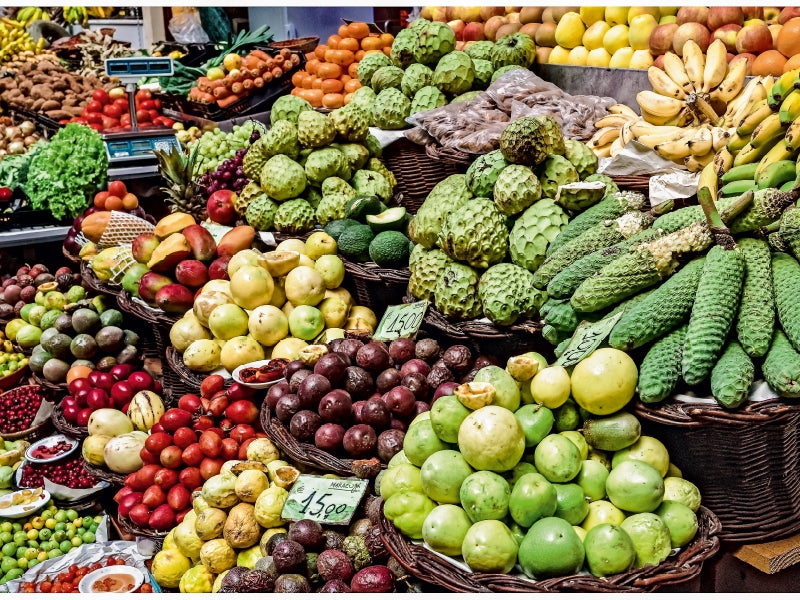 Ein Motiv aus dem Kalender Madeira - Bauernmarkt in Funchal 1000 Teile Puzzle quer - CALVENDO Foto-Puzzle'