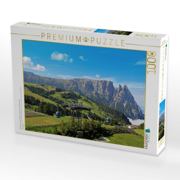 Ein Motiv aus dem Kalender Urlaub auf der Seiser Alm - CALVENDO Foto-Puzzle'