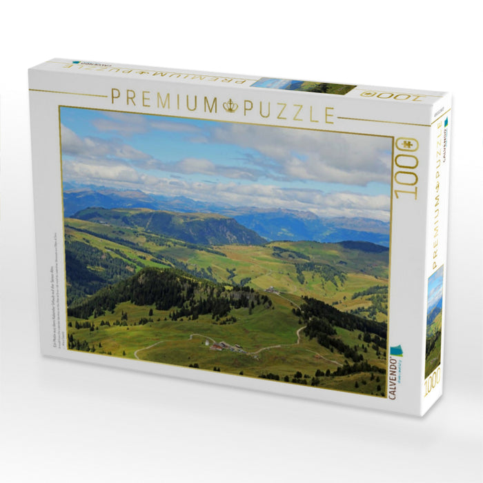 Ein Motiv aus dem Kalender Urlaub auf der Seiser Alm - CALVENDO Foto-Puzzle'