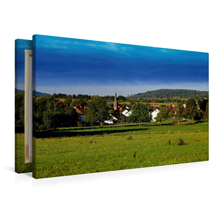 Premium Textil-Leinwand Palmbach