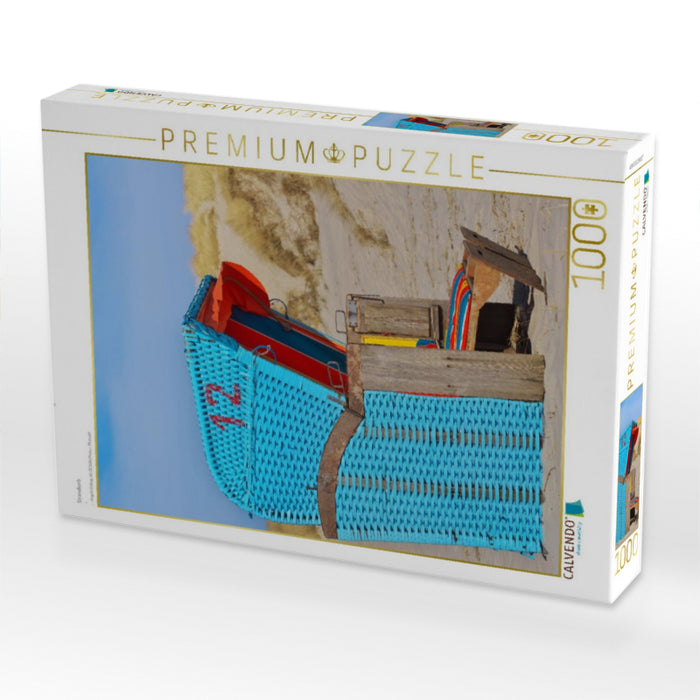 Strandkorb - CALVENDO Foto-Puzzle'