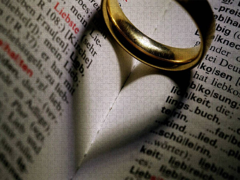 Ich liebe dich ... - CALVENDO Foto-Puzzle'