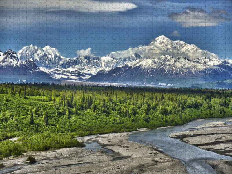 Mount McKinley -Denali - CALVENDO Foto-Puzzle'