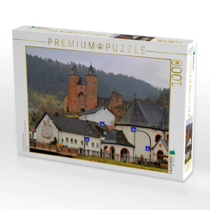 Bertradaburg in Mürlenbach - CALVENDO Foto-Puzzle'