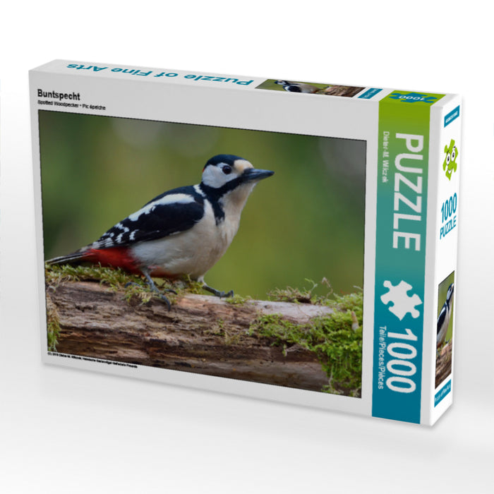 Great spotted woodpecker - CALVENDO photo puzzle 