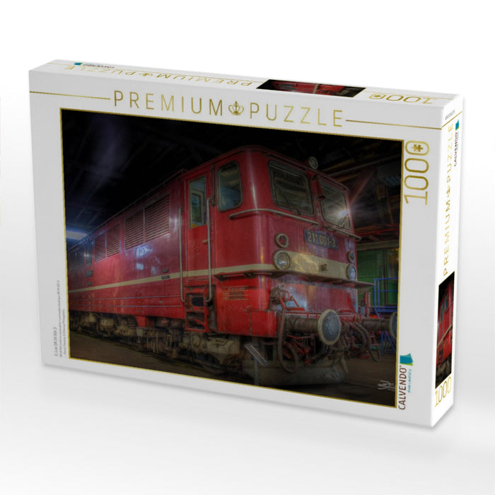 E-Lok DR 211 001-3 - CALVENDO Foto-Puzzle'