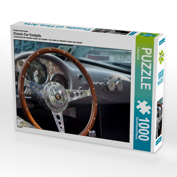 Ein Motiv aus dem Kalender Classic Car Cockpits 1000 Teile Puzzle quer - CALVENDO Foto-Puzzle'
