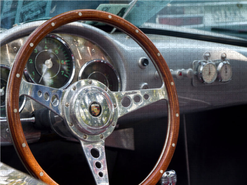 Ein Motiv aus dem Kalender Classic Car Cockpits 1000 Teile Puzzle quer - CALVENDO Foto-Puzzle'