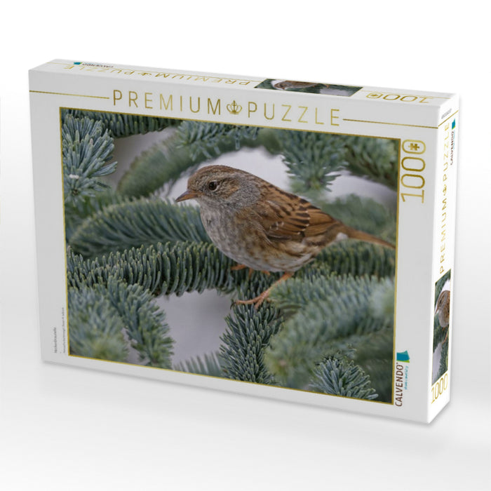 Heckenbraunelle - CALVENDO Foto-Puzzle'