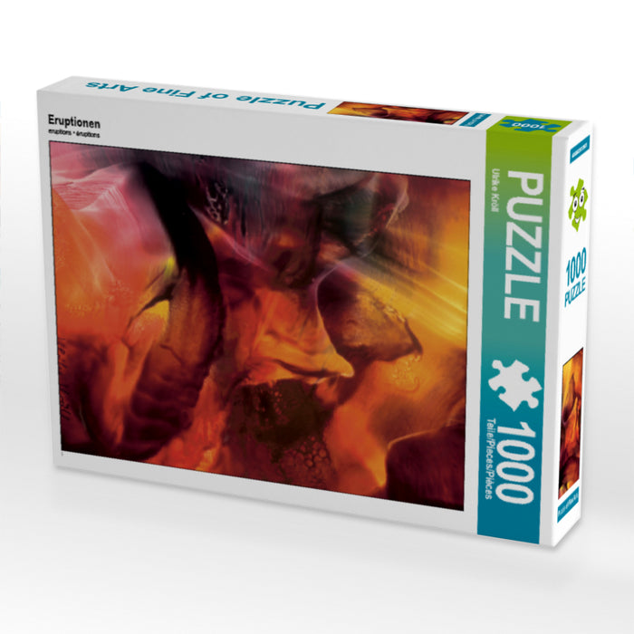 Eruptions - CALVENDO photo puzzle 