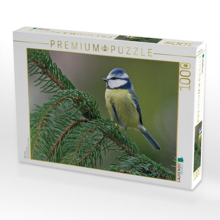 Blaumeise - CALVENDO Foto-Puzzle'