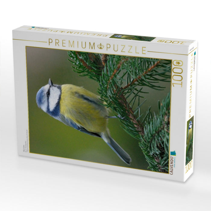 Blaumeise - CALVENDO Foto-Puzzle'