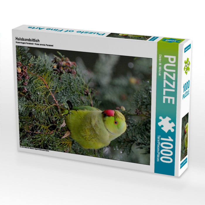 Perruche à collier - Puzzle photo CALVENDO 