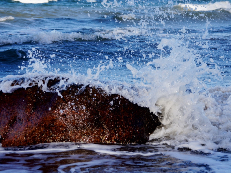 Rock in the surf - CALVENDO photo puzzle 
