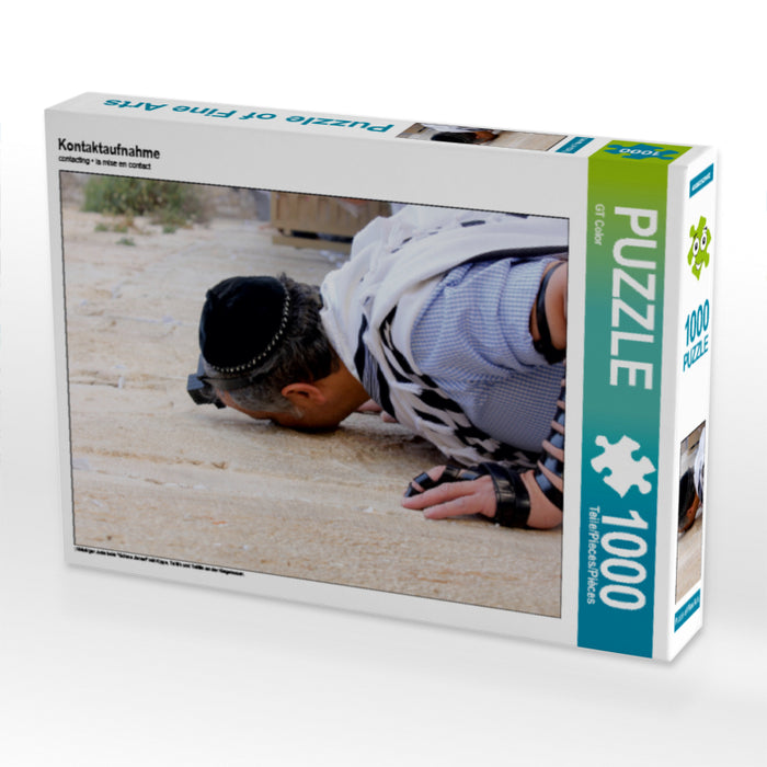 Kontaktaufnahme 1000 Teile Puzzle quer - CALVENDO Foto-Puzzle'