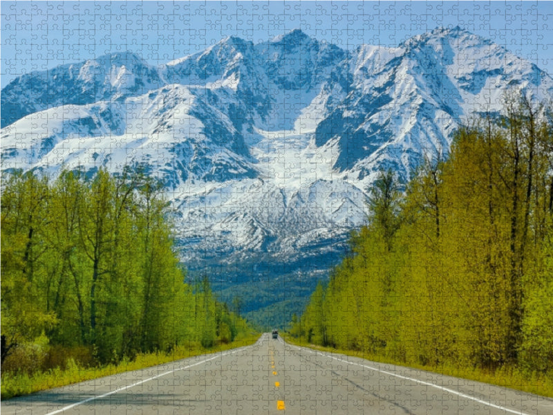 Richardson Highway - CALVENDO photo puzzle 