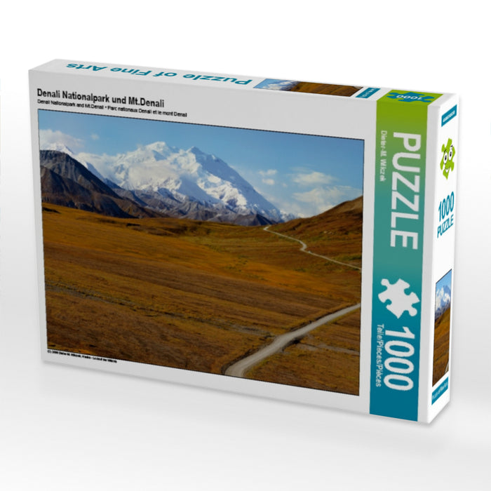 Parc national de Denali et mont Denali - Puzzle photo CALVENDO 