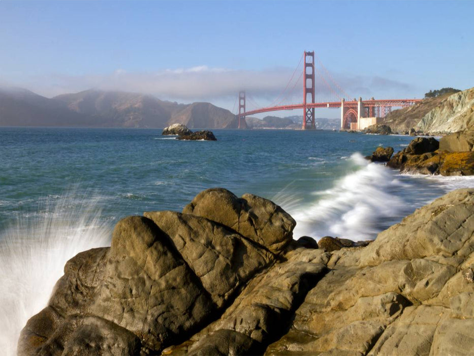 SAN FRANCISCO Baker Beach - CALVENDO Foto-Puzzle'