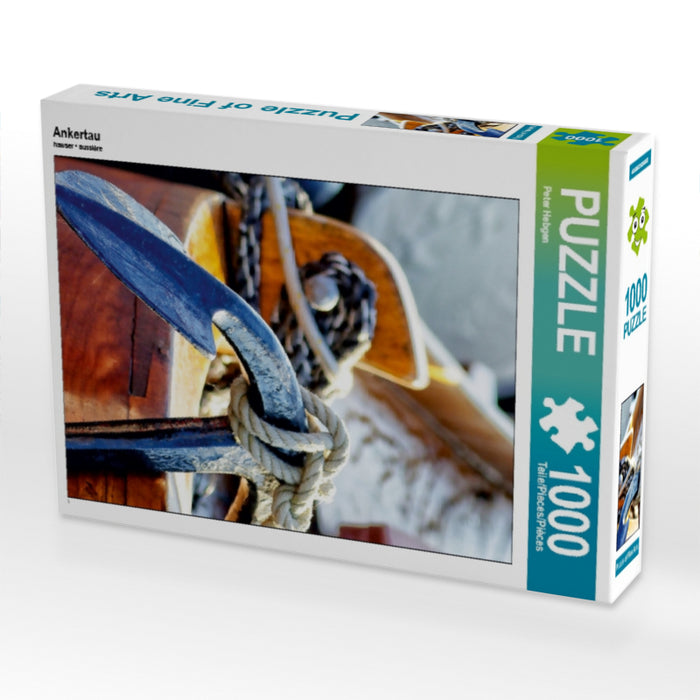Ankertau 1000 Teile Puzzle hoch - CALVENDO Foto-Puzzle'