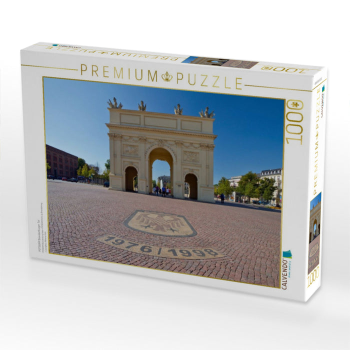 POTSDAM Brandenburger Tor - CALVENDO Foto-Puzzle'