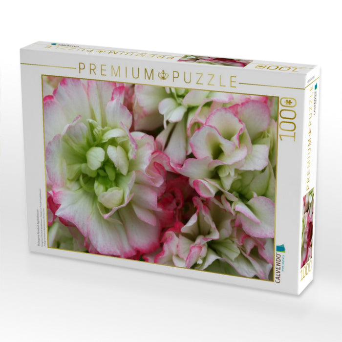 Pelargonie Rosebud Appleblossom - CALVENDO Foto-Puzzle'