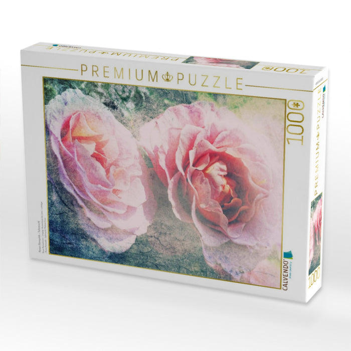Rosen Romantik - Sehnsucht - CALVENDO Foto-Puzzle'