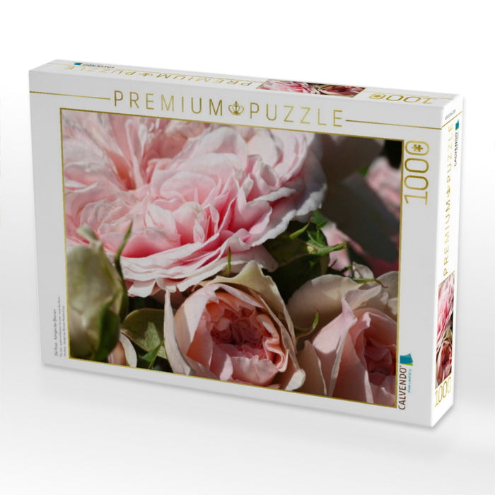Die Rose - Königin der Blumen - CALVENDO Foto-Puzzle'