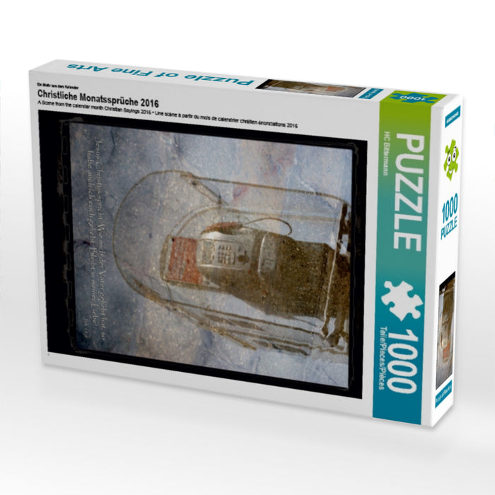 Ein Motiv aus dem Kalender Christliche Monatssprüche 2016 1000 Teile Puzzle hoch - CALVENDO Foto-Puzzle'
