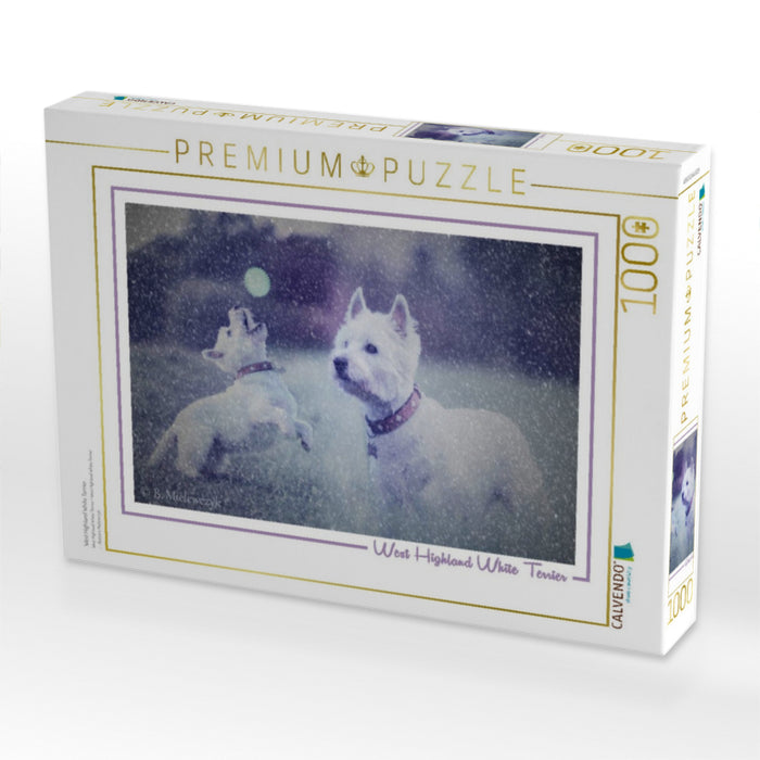 West Highland White Terrier - CALVENDO Foto-Puzzle'