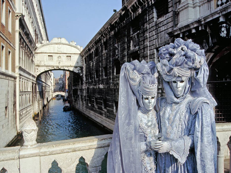 Carneval in Venedig, Italien - CALVENDO Foto-Puzzle'