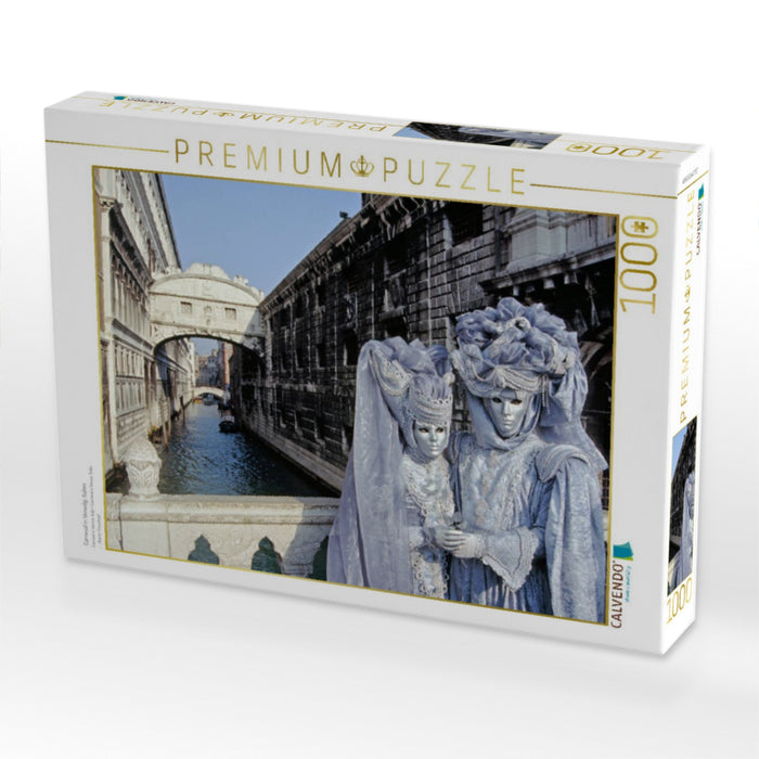 Carneval in Venedig, Italien - CALVENDO Foto-Puzzle'