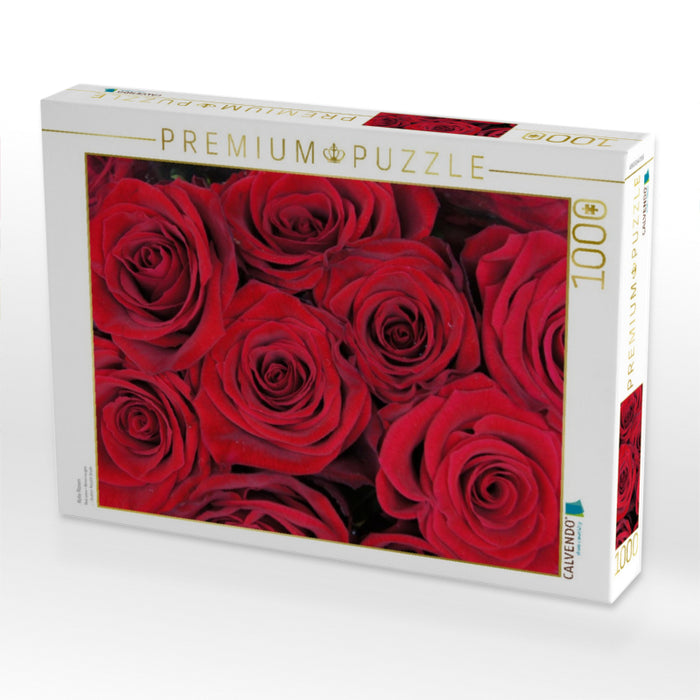 Rote Rosen - CALVENDO Foto-Puzzle'