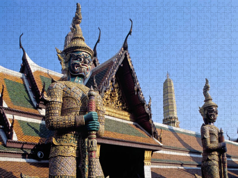 Königspalast, Bangkok, Thailand - CALVENDO Foto-Puzzle'