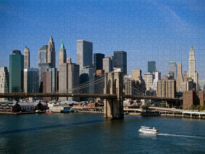 Skyline Manhattan, New York, USA - CALVENDO Foto-Puzzle'