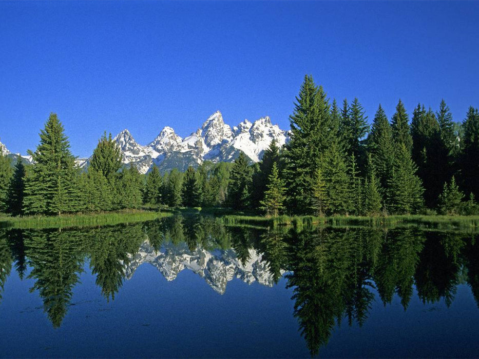 Grand Teton Nationalpark, Wyoming, USA - CALVENDO Foto-Puzzle'