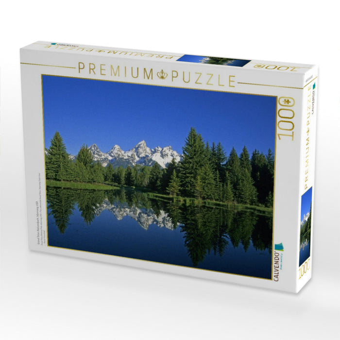 Grand Teton Nationalpark, Wyoming, USA - CALVENDO Foto-Puzzle'