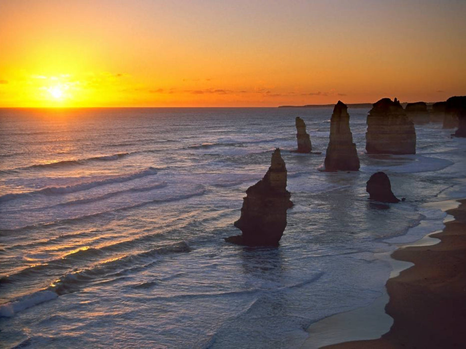 Twelve Apostles, Great Ocean Road, Victoria - CALVENDO Foto-Puzzle'