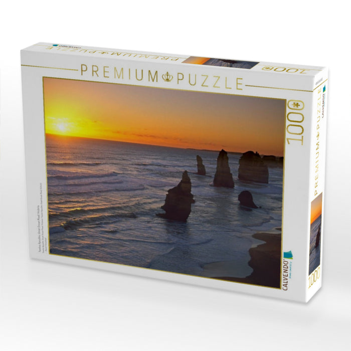 Twelve Apostles, Great Ocean Road, Victoria - CALVENDO Foto-Puzzle'