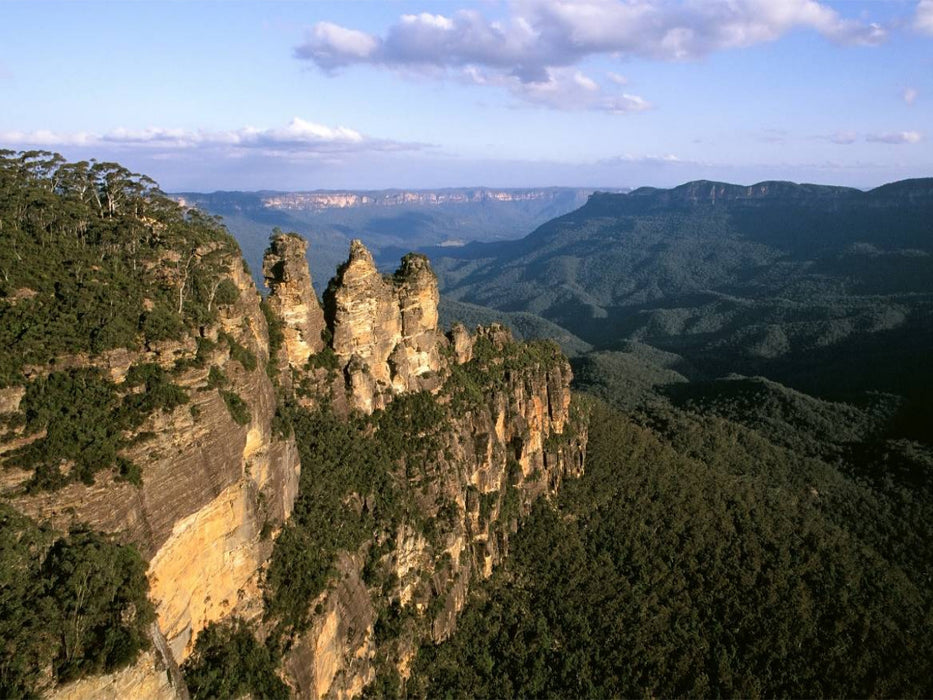 Three Sisters, Blue Mountains, Sydney, New South Wales - CALVENDO Foto-Puzzle'