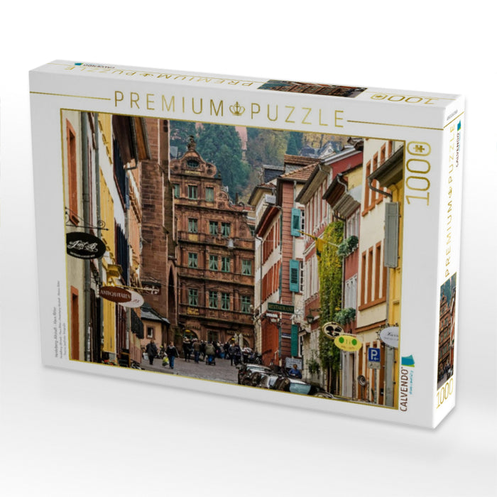Heidelberg-Altstadt - Haus Ritter - CALVENDO Foto-Puzzle'