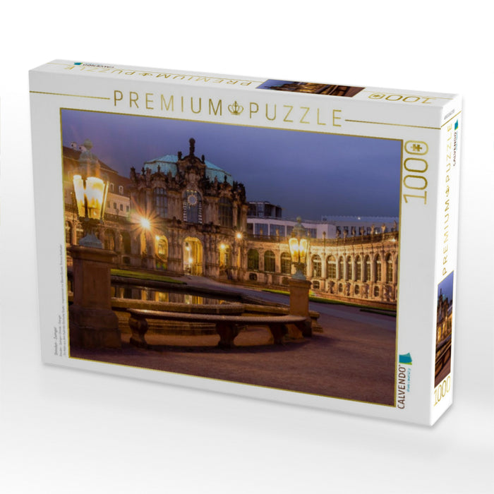 Dresden - Zwinger - CALVENDO Foto-Puzzle'